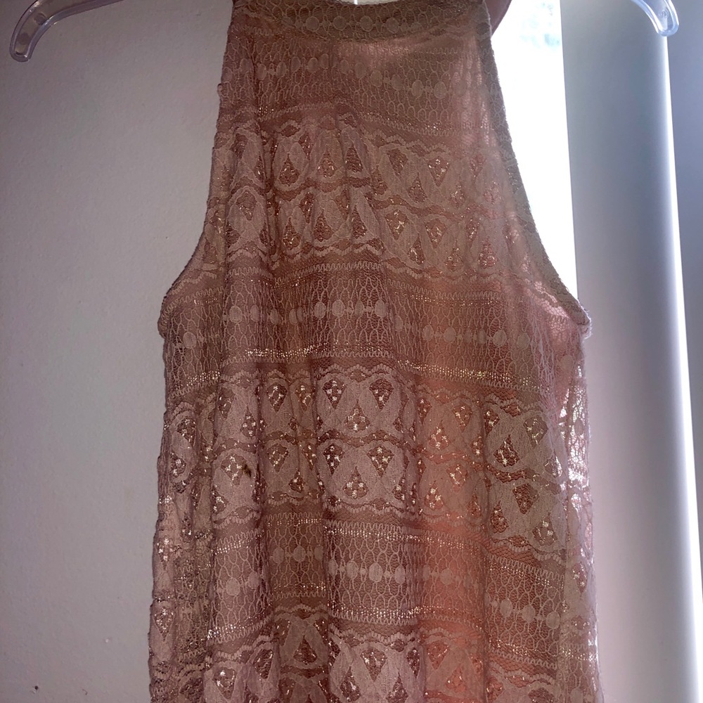 Beautiful nude/cream color blouse